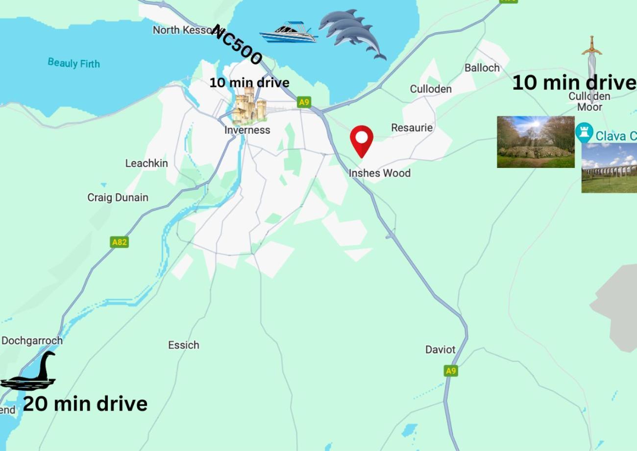 Comfortable, Modern With Parking. Inverness. *